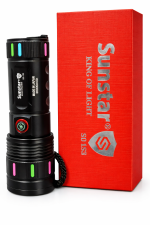 Sunstar SS-103 Power Bank Zoom Highpower Led Flashlight