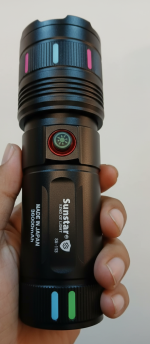 Sunstar SS-103 Power Bank Zoom Highpower Led Flashlight - Image 2